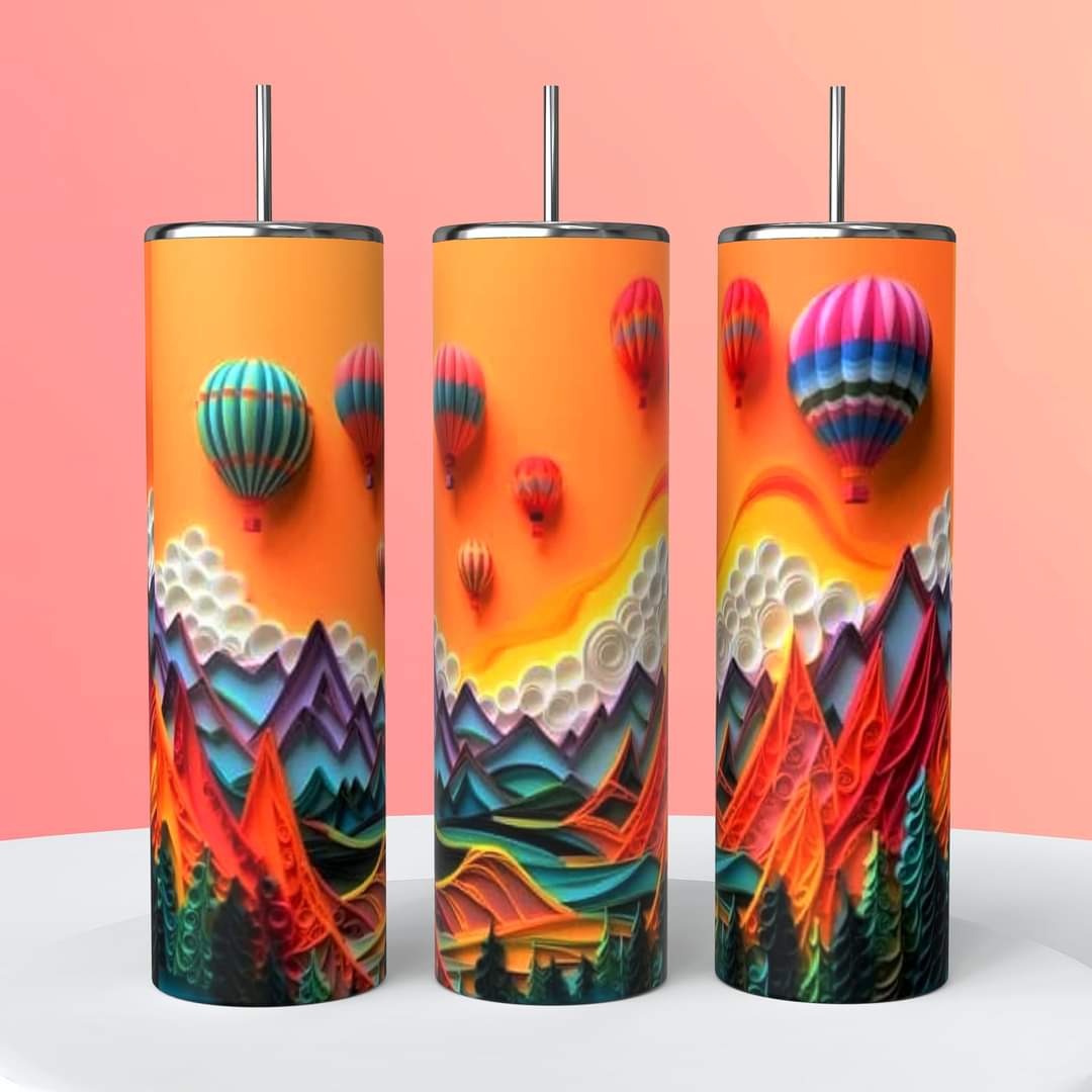 Hot Air Balloon Tumbler