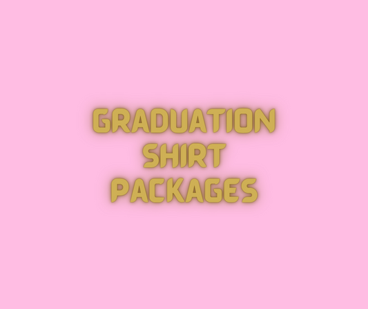 Graduation Shirt Packages